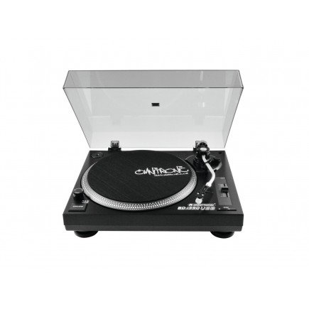OMNITRONIC BD-1390 USB Turntable bk